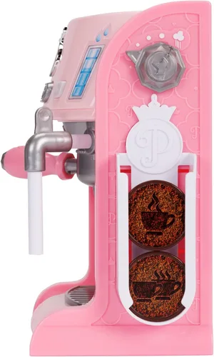 Miniatura 6 de Disney Princess Style Collection - Máquina de café expreso de juguete para niños, cafetera para jugar, accesorios de cocina, regalo para niñas