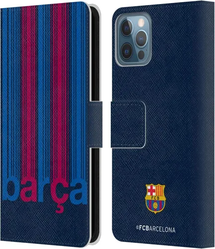 Miniatura 21 de Head Case Designs Funda de piel con licencia oficial del FC Barcelona Ball Pattern Campions compatible con Apple iPhone 11