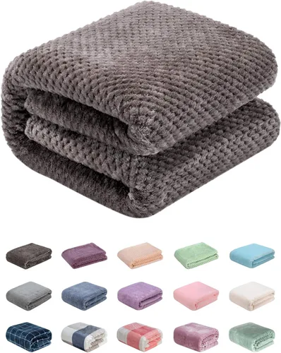 Miniatura 52 de Manta o manta mullida para bebé, suave, cálida y acogedora manta de vellón coral para niños pequeños, bebés o recién nacidos, para cuna, cochecito