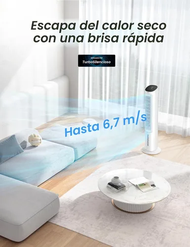 Miniatura 4 de DREO Ventilador de aire acondicionado portátil, ventiladores de pie de 40 pulgadas que soplan aire frío, aire acondicionado portátil, enfriador