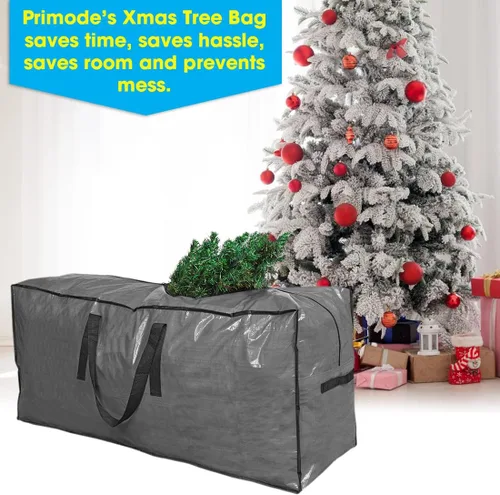 Miniatura 4 de Bolsa de almacenamiento para árbol de Navidad de Primode Bolsa alta para árbol de Navidad desmontado Estuche protector con cremallera para árbol