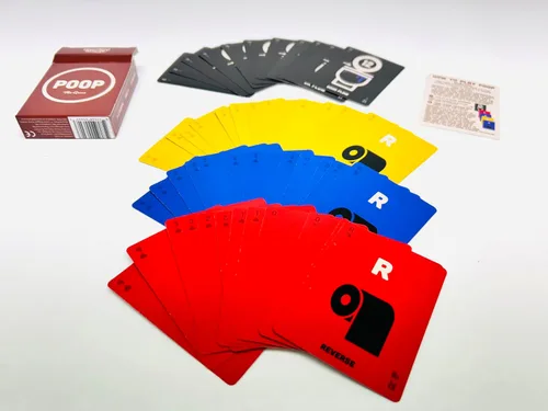 Miniatura 4 de Breaking Games Poop The Game - Juego de cartas divertido y familiar para niños de 6 años en adelante, perfecto para noches de juegos y fiestas, 2 a