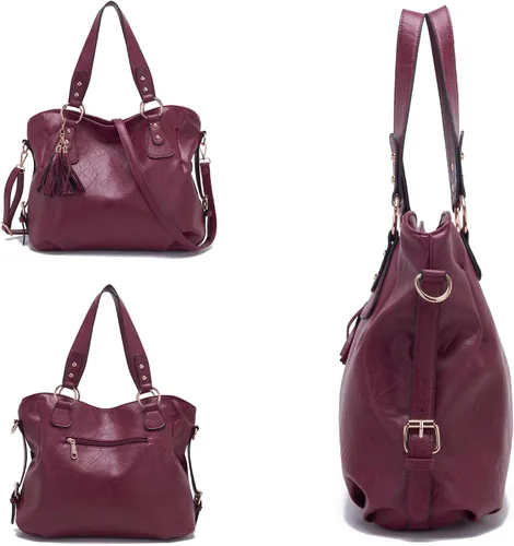Miniatura 3 de Juego de carteras y carteras para mujer, bolso grande con cartera, 3