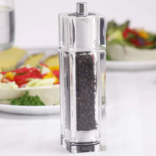 Miniatura 2 de Chef Specialties Molinillo de pimienta y salero combinado de gemas de 6.5 pulgadas