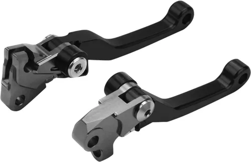 Miniatura 6 de Palancas de clutch de freno JFG RACING CNC para KTM Yamaha Honda Kawasaki Suzuki Husky, Negro