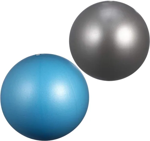 Miniatura 11 de BESPORTBLE Pelota de ejercicio de yoga, pelota de ejercicio inflable antideslizante, pelota antiestallido para gimnasio en casa, equilibrio, Rojo