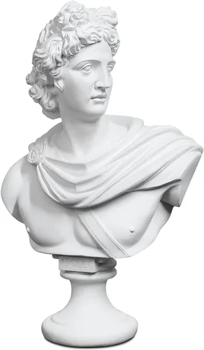 Miniatura 6 de YUEOECOR Estatua de victoria con alas griegas de 9 pulgadas, figura clásica de la diosa romana de la fuerza y la victoria para decoración del hogar