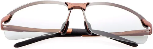 Miniatura 11 de YIMI Gafas de sol deportivas polarizadas fotocrómicas para hombre, ciclismo, pesca, conducción, protección UV, gafas antirreflejos 8003 Azul