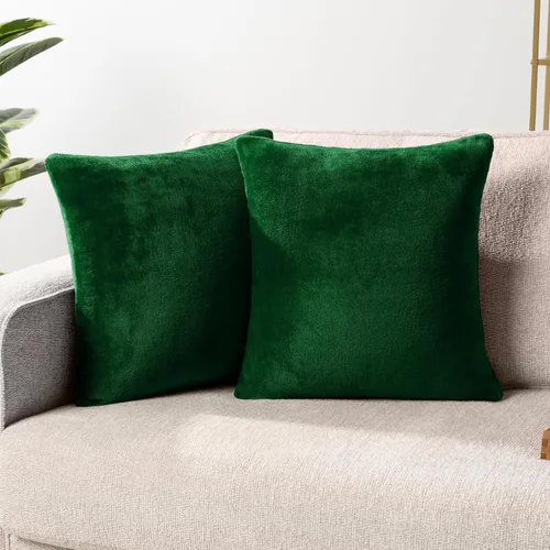 Miniatura 20 de PAVILIA Juego de 2 fundas de almohada negras de 20 x 20 pulgadas, fundas de almohada decorativas para cama, sofá, cojín decorativo bohemio para Negro