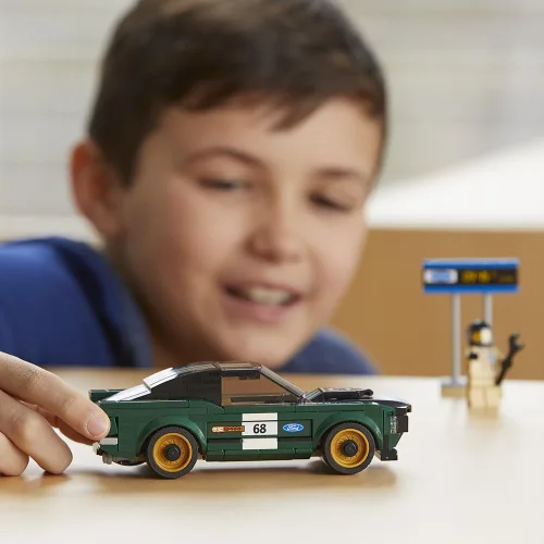 Miniatura 2 de LEGO Speed Champions 1968 Ford Mustang Fastback 75884 Kit de construcción (183 piezas)