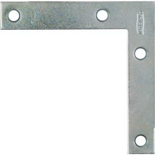 NATIONAL/SPECTRUM BRANDS HHI Plancha de esquina plana N266-544 3-1/2 por NATIONAL/SPECTRUM BRANDS HHI