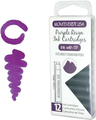Miniatura 17 de Monteverde Cartucho de tinta (tamaño estándar), amatista
