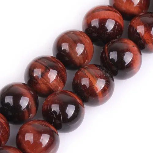 Miniatura 101 de GEM-Inside Cuentas sueltas de piedra natural de lava negra de 8 mm, redondas, piedra de energía para hacer joyas 15' Negro