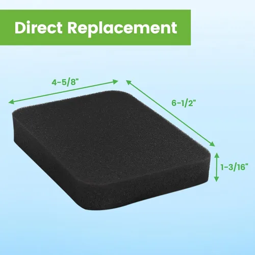 Miniatura 4 de 2 filtros de aire de espuma 17211-899-000 compatibles con generador GP5000 GP6500 EB6500 EB6500X EB5000X EB3500 EB3500X EM5000X EM5000X EM5000SX