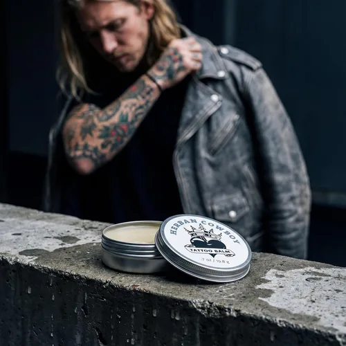 Miniatura 6 de Herban Cowboy Bálsamo de tatuaje para un cuidado óptimo del tatuaje y vida útil, mejorado con ingredientes naturales, no graso, no arenoso