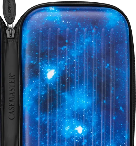 Miniatura 10 de Casemaster Sentinel - Funda para 6 dardos con capacidad para accesorios adicionales, puntas, ejes y vuelos, compatible con punta de acero y dardos