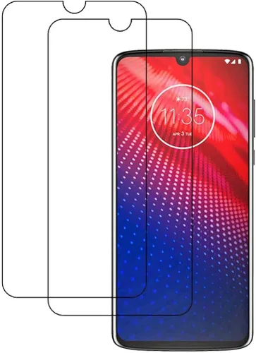 Miniatura 6 de [Paquete de 2 para Motorola Moto Z4 XT1980 6.4 pulgadas XT1980-3 XT1980-4 Protector de pantalla de vidrio templado 9H High Clear Frontier Film