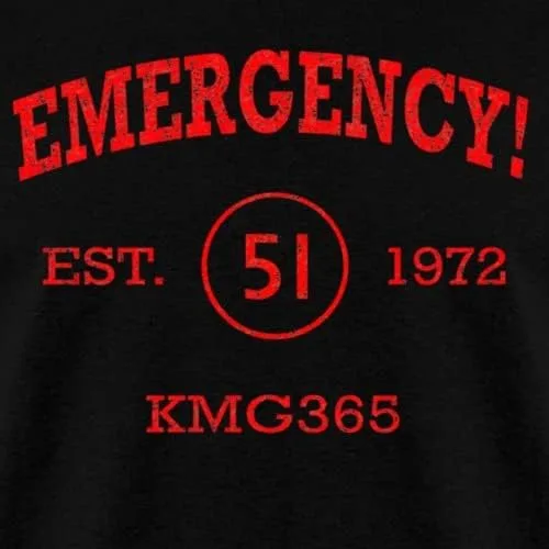 Miniatura 2 de Spreadshirt Camiseta de escuadrón de emergencia 51 para hombre Camisa de escuadrón de rescate Regalo para bombero