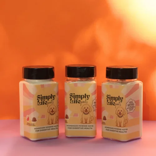 Miniatura 7 de Simply Life Pets - Probiótico en polvo de kéfir para perros, liofilizado, apoyo digestivo e inmunológico natural (1 onza)