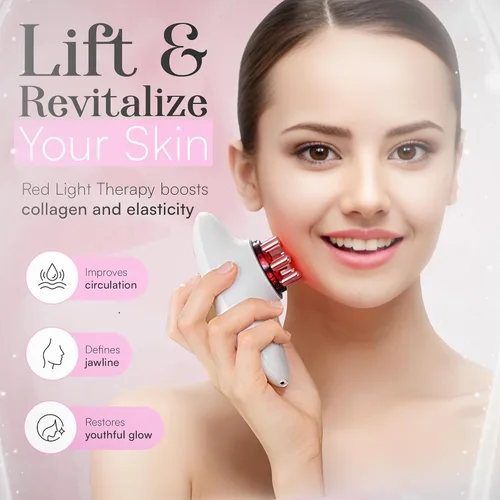 Miniatura 3 de Máquina 3 en 1 para Esculpir el Cuerpo – Masajeador Thermoslim de Celulitis con Ventosas y Terapia de Luz Roja para Vientre, Piel, Espalda, Cintura