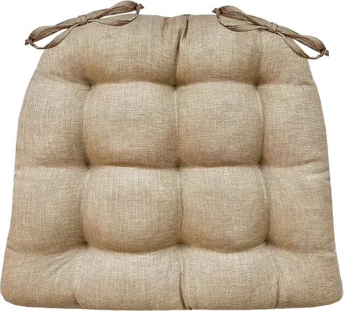 Miniatura 31 de Barnett Home Decor Cojines de Silla de Mimbre para Interiores y Exteriores - Azul Boutique Floral Tamaño Grande para Silla de Patio 19 x 19