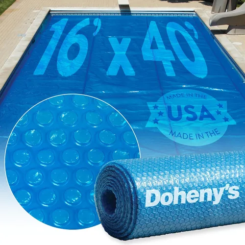 Miniatura 17 de Doheny's Clear-Tek - Cubierta solar de micro burbujas para piscinas enterradas Aumenta la absorción de energía solar, retiene el calor, reduce