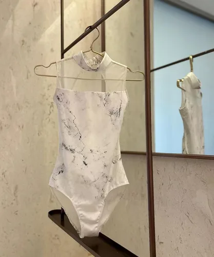 Miniatura 3 de Leotardos de ballet sin mangas con cuello para mujer, body de baile para adultos