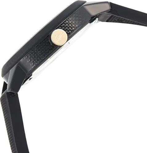 Miniatura 3 de Lacoste 2001064 - Correa de silicona negra para mujer 12 12 pulgadas esfera negra