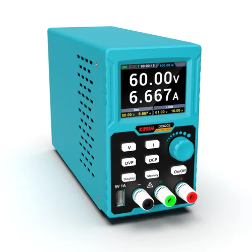Miniatura 9 de Fuente de alimentación CC, fuente de alimentación regulada ajustable de 0-30 V 0-10 A, entrada de 110 V, pantalla de 4 dígitos de alta precisión