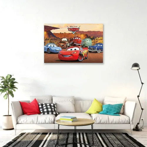 Miniatura 3 de Cars Pyramid International - Póster (24.0 x 36.0 in), diseño de madera, multicolor
