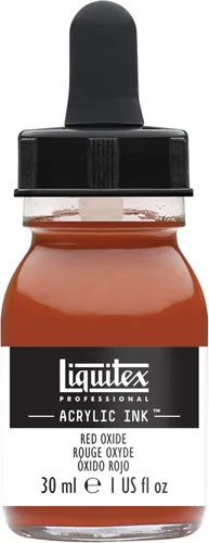Miniatura 24 de Liquitex - Pintura acrílica profesional INK! Jarro de 1 onza, color blanco de titanio Bronce Rico Iridiscente