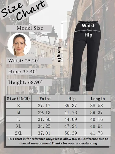 Miniatura 6 de MAGCOMSEN Pantalones de forro polar para mujer, pantalones deportivos para correr, yoga, pantalones de terciopelo para correr, pantalones de pijama
