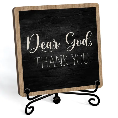 Miniatura 29 de Decoración Inspiradora Cristiana para Escritorio, Letrero "Dios Todavía Está Escribiendo Tu Historia", Decoración de Escritorio para Oficina, Hogar