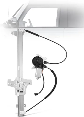 YHTAUTO Elevalunas eléctrico delantero del lado del conductor con conjunto de motor de 2 pines para Ford E-150 E-250 Econoline E-350 E-450 E-550