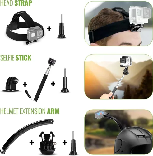 Miniatura 4 de GoPro HERO13 (Hero 13) Edición Ultra Wide - con kit de accesorios de 50 piezas y 2 baterías adicionales + tarjeta de 64 GB - Cámara de acción