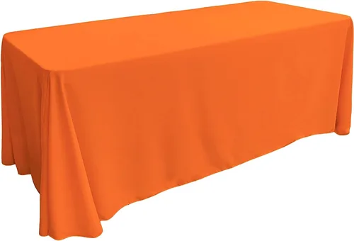 Miniatura 249 de LA Linen Mantel rectangular lavable de popelín de poliéster, resistente a las manchas y a las arrugas, cubierta de mesa 60x84, mantel de tela