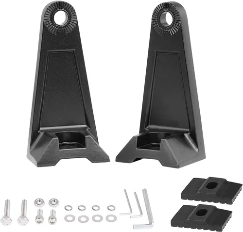 Miniatura 8 de Abrazadera de tubo, 2 piezas potente soporte magnético de montaje en base soporte de ventosa para barra de luz LED, soporte magnético para techo