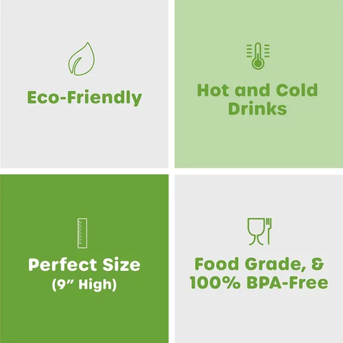 Miniatura 4 de Comfy Package [50 unidades] Batido de papel jumbo de 0.394 in y pajitas Boba – Pajitas de papel biodegradables para batidos, batidos y té