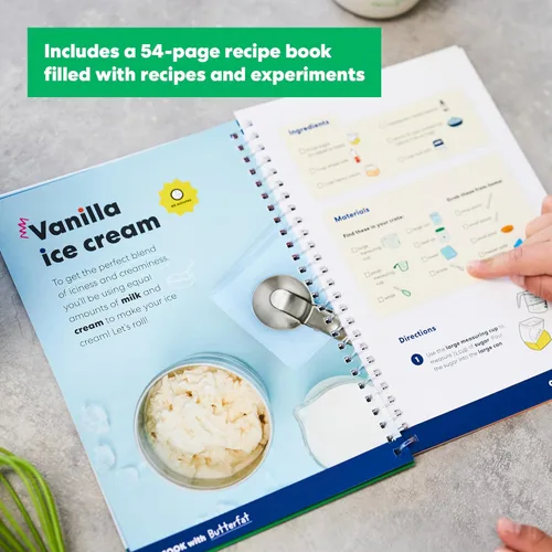 Miniatura 4 de KiwiCo - Ciencia de la cocina: helados, aprendizaje de cocinar a través del proyecto de química, grandes regalos para mayores de 5 años