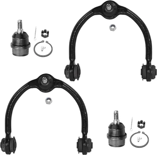 Miniatura 99 de Detroit Axle - Brazos de control superiores traseros para Chrysler 300 Dodge Challenger Charger Magnum, reemplazo del conjunto de brazos de control