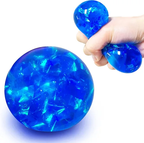 Miniatura 9 de Pelota de arcilla para aliviar el estrés de oso marrón (1 paquete) - Bola de arcilla para apretar animal esponjosa - Bolas antiestrés elásticas