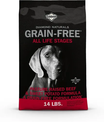 Miniatura 8 de Diamond Naturals Sin Granos Receta de Carne Real Alimento Seco Premium para Perros con Carne de Res Real Criada en Pastizales 5 Lb