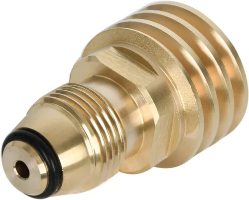 GasSaf Adaptador universal para tanque de propano que convierte la válvula de servicio de tanque POL LP a QCC1/Tipo 1, antiguo a nuevo POL 2
