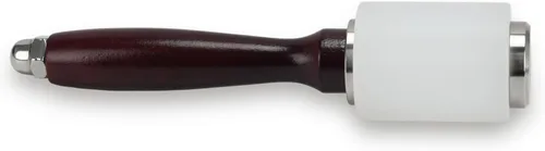 Miniatura 6 de Martillo de tallado de cuero, mazo con mango de madera, martillo de nailon para tallado en cuero, mazo de artesanía en cuero, mango de madera