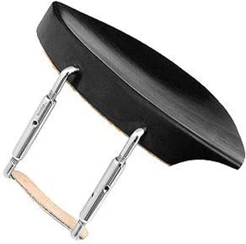 Miniatura 2 de Guarneri 4/4 Violín Chinrest - Ébano con soporte estándar (versión original)