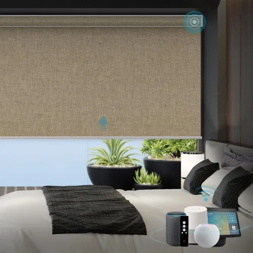Miniatura 19 de SmartWings Persianas motorizadas con control remoto para ventanas, persianas enrollables Matter 100% opacas, automáticas, eléctricas inteligentes