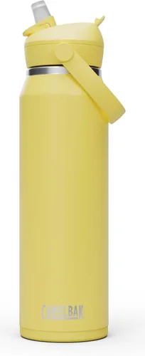 Miniatura 12 de CamelBak - Thrive - Botella de agua con tapa y pajilla, 20 onzas - Aislante de acero inoxidable, color negro