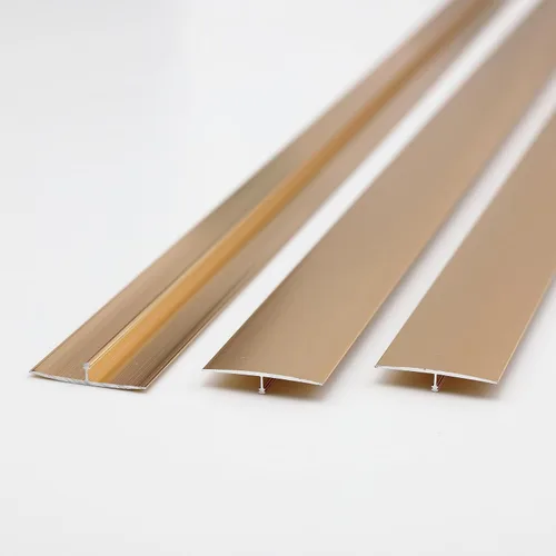 Miniatura 12 de Gaahing Tira de transición de suelo de aluminio en T, moldura en T para tablones de pisos laminados, transición de piso de vinilo, transición