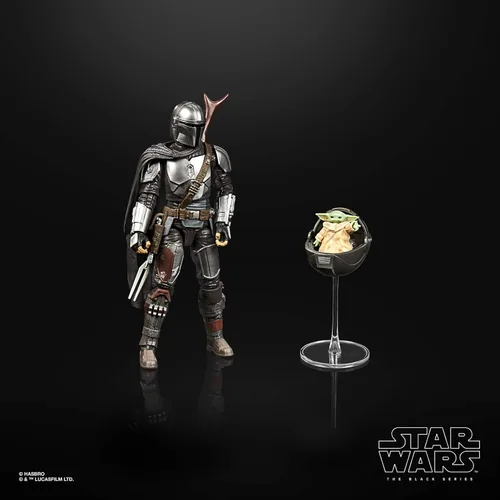 Miniatura 3 de Star Wars The Black Series Din Djarin (El mandaloriano) y el niño