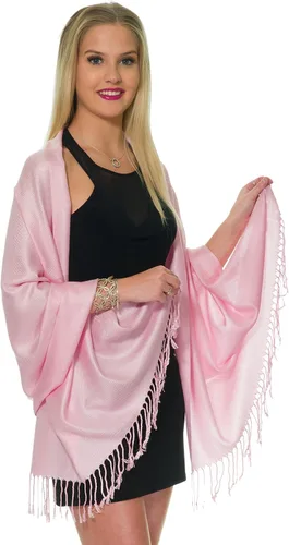 Miniatura 53 de Pashminas, chales y mantones para usar con vestidos de noche y en bodas, grandes y suaves